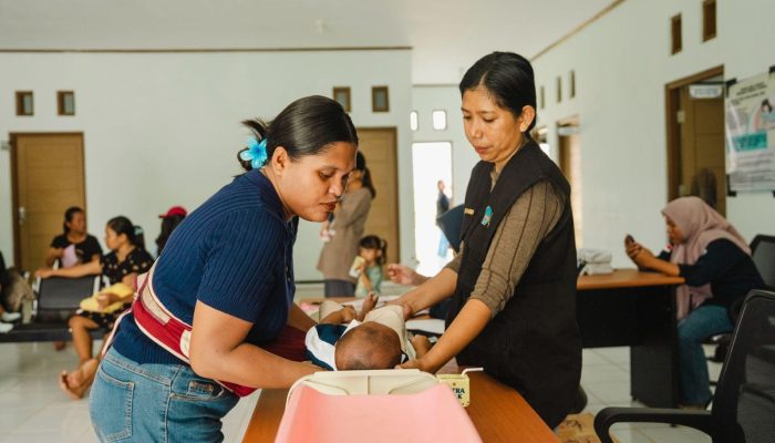 Pustu Kawasi Perkuat Akses Kesehatan Ibu dan Anak