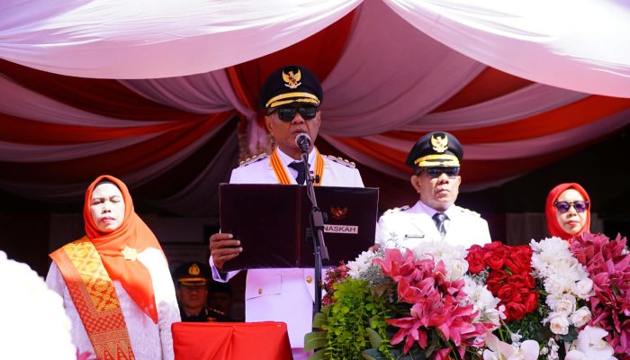 Upacara Peringatan HUT ke-81 Kemerdekaan RI di Kota Tidore Kepulauan Berlangsung Khidmat