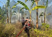 Cegah Karhutla, Kapolres Morotai Ingatkan Sanksi Pidana Pembakar Lahan