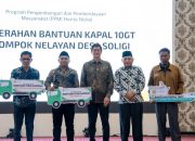 Harita Nickel Dukung Nelayan Soligi dengan Kapal 10 GT, Wagub Malut Beri Apresiasi 