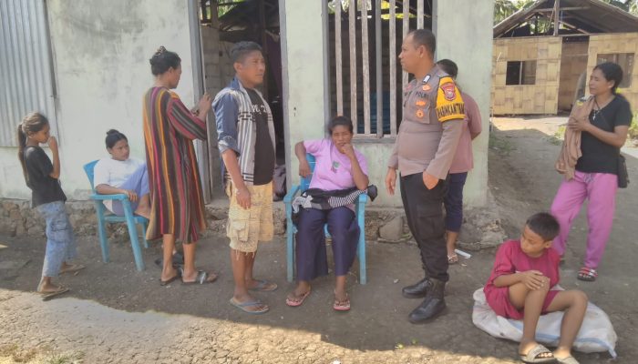 Cegah Karhutla, Personel Polres Morotai Edukasi Warga Morodadi dan Pilowo