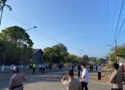 Redam Konflik Antar Dua Desa, Polres Morotai Gerak Cepat Buka Blokade Jalan