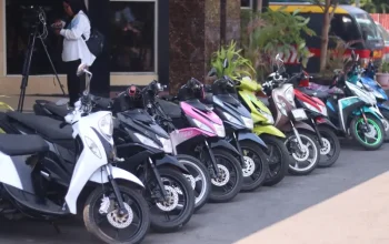 Gasak Motor di 7 Lokasi Ternate, Delapan Anak Dibawah Umur Ditangkap Tim Macan Gamalama