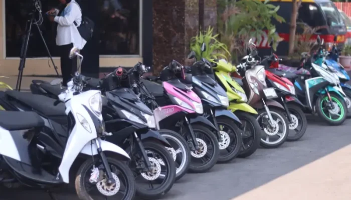 Gasak Motor di 7 Lokasi Ternate, Delapan Anak Dibawah Umur Ditangkap Tim Macan Gamalama
